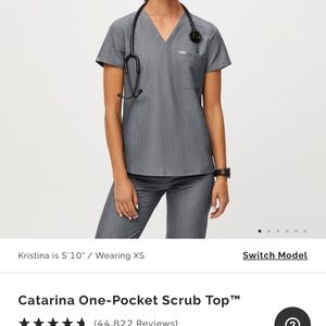 FIGS GRAPHITE SCRUBS